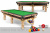 Китайский пул TAO-MI Model 2 (К7) 9 ft, сукно Green Китайский пул TAO-MI Model 2 (К7) 9 ft, сукно Green